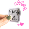 Sticker cachondo rollo papel eres un rollo